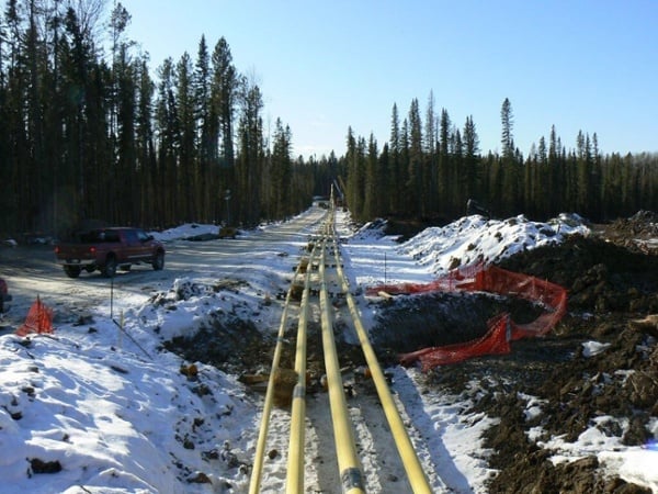 pipeline construction using polyurethane LJ rollers