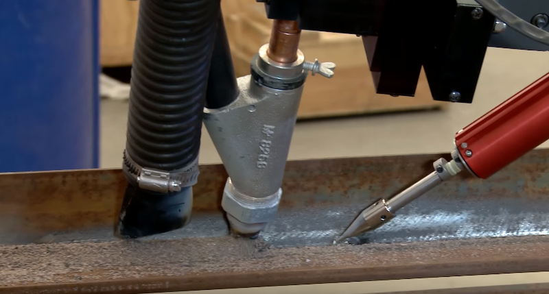 tactile seam tracking for a subarc welding manipulator