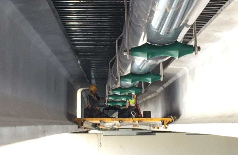 Pipe Support Roller Hanger For Rent / Pipe Rack Installation Equipment