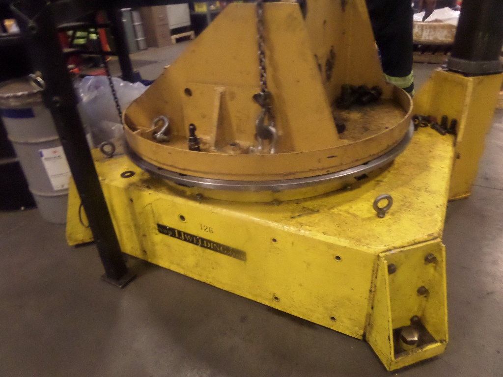 30-Ton Low Profile Welding Turntable Floor Turntable (Welding turntable)